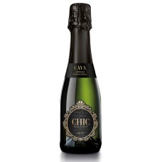 Dzirkstošais vīns "Chic Barcelona Cava Brut" 11.5% 0.2L