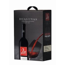 Vīns "2U Duas Uvas Tinto BIB"  13.5% 3L sauss sarkanvīns