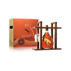 Konjaks "Meukow XO + 2 tulpju glāzēm Koka kastē" 40% 0.7L