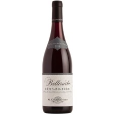 Vīns "Chapoutier Belleruche Rouge Cotes du Rhone" 14% 0.75L sauss sarkanvīns