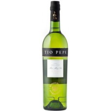 Stiprinātais vīns "TIO PEPE Fino Sherry " 15% 0.75L sauss balts