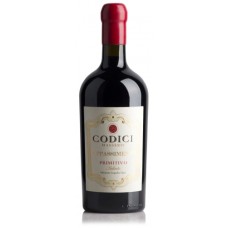 Vīns "Codici Primitivo Salento IGT Appassimento" 14.5% 0.75L sauss sarkans