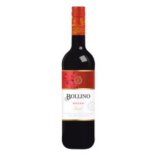 Vīns "Bollino Rosso" 10% 0.75L pussalds sarkans 