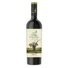 Vīns "Terre Collina Syrah Organic" 13% 0.75L sauss sarkanvīns Vīns "Terre Collina Syrah Organic" 13% 0.75L sauss sarkanvīns