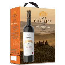 Vīns "Casa Charlize Primitivo Puglia Igt" 13.5% 3.0L BIB pussauss sarkans