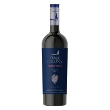 Vīns "Terre Collina Primitivo Puglia" 13.5% 0.75L sauss sarkanvīns