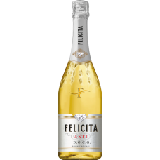 Dzirkstošais vīns "Felicita Asti Dolce" 7% 0.75L salds balts