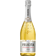 Bezalk.dzirkstošs dzēriens "Felicita Sparkling Dolce" 0.75L salds balts